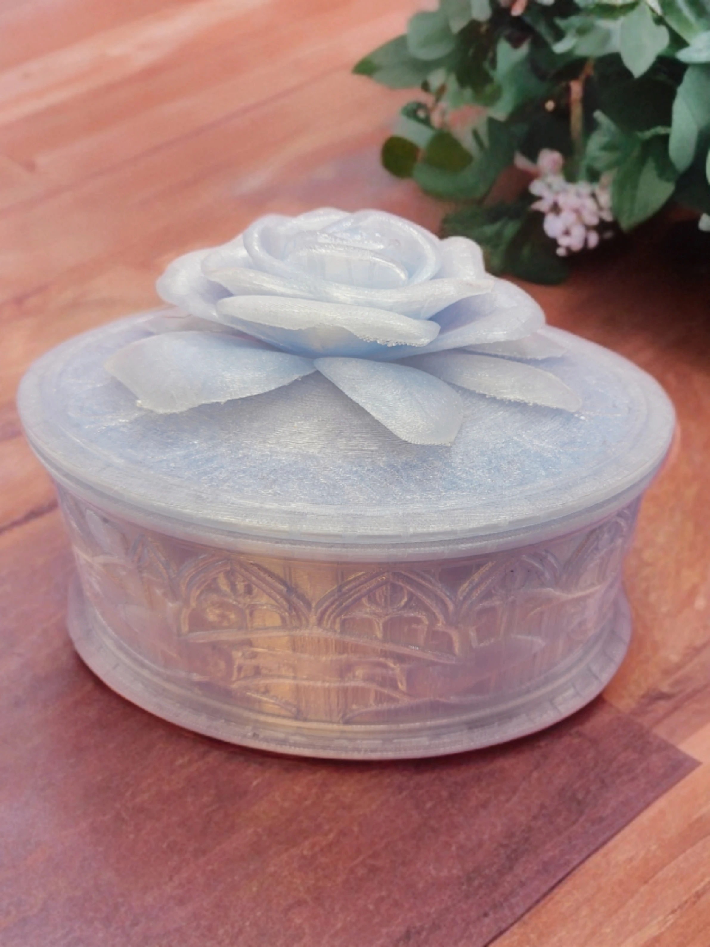 clear jewelry box pla
